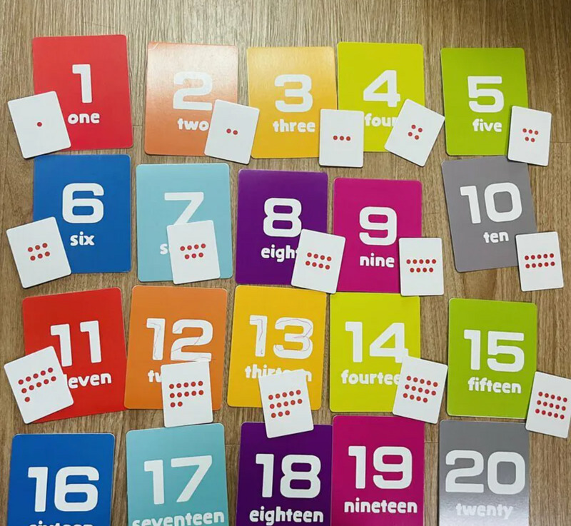 Books | Curios - English Flashcards - Numbers