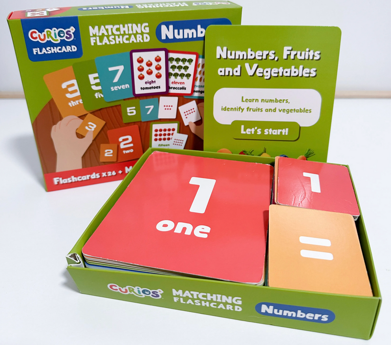 Books | Curios - English Flashcards - Numbers