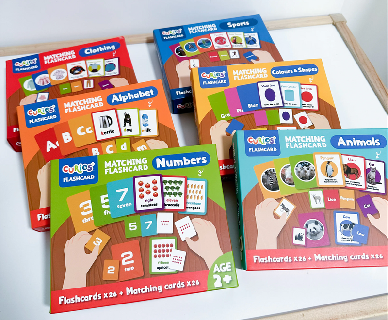 Books | Curios - English Flashcards - Alphabets