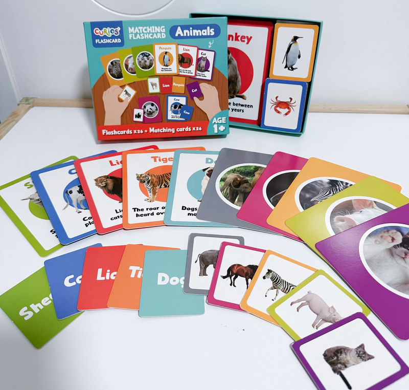 Books | Curios - English Flashcards - Animals