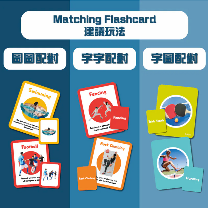 Books | Curios - English Flashcards - Sports