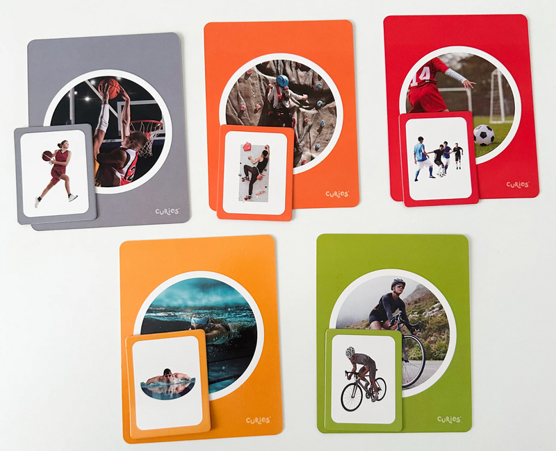 Books | Curios - English Flashcards - Sports