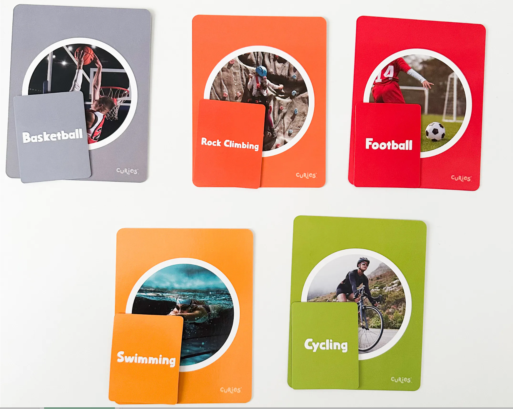 Books | Curios - English Flashcards - Sports