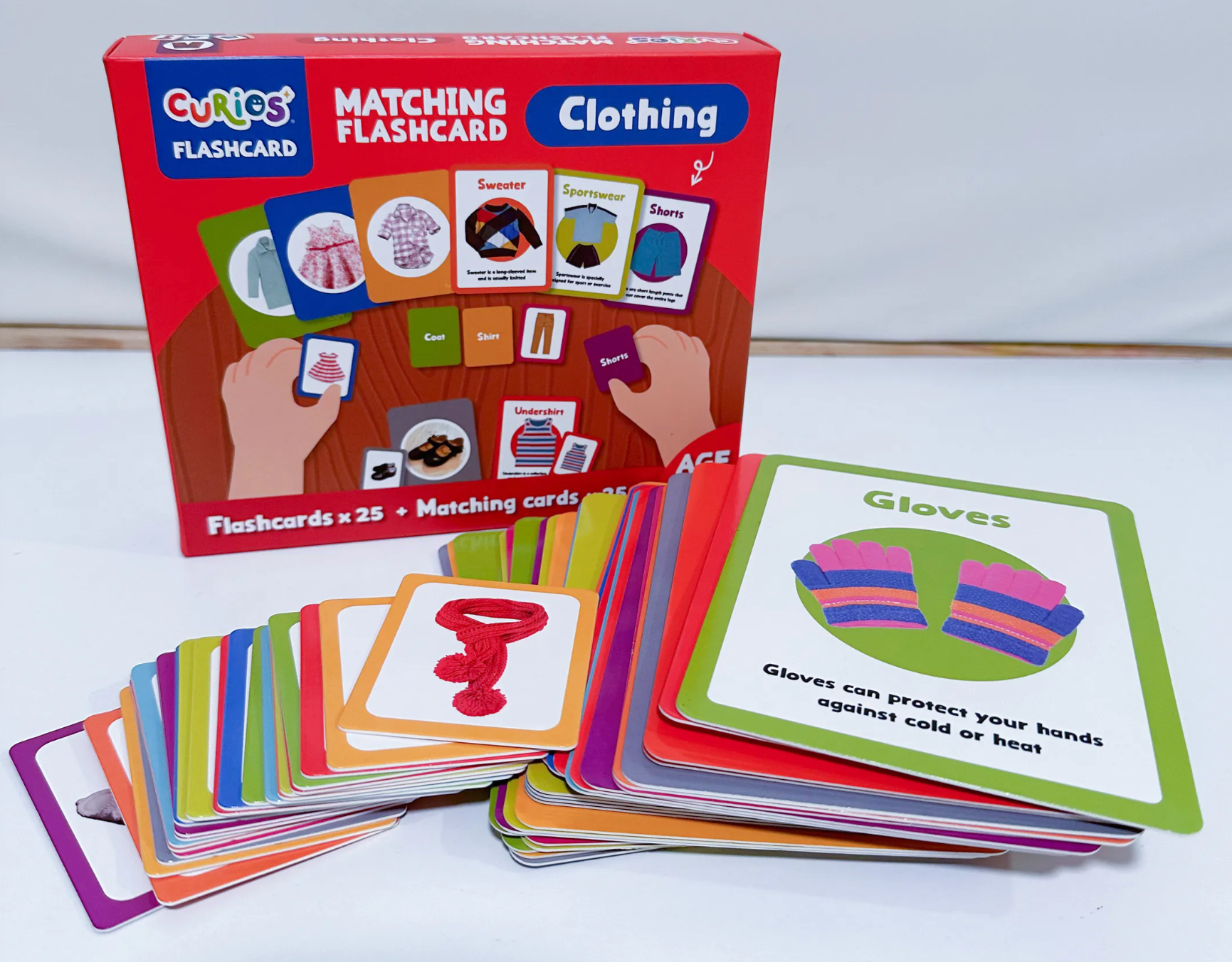 Books | Curios - English Flashcards - Clothing