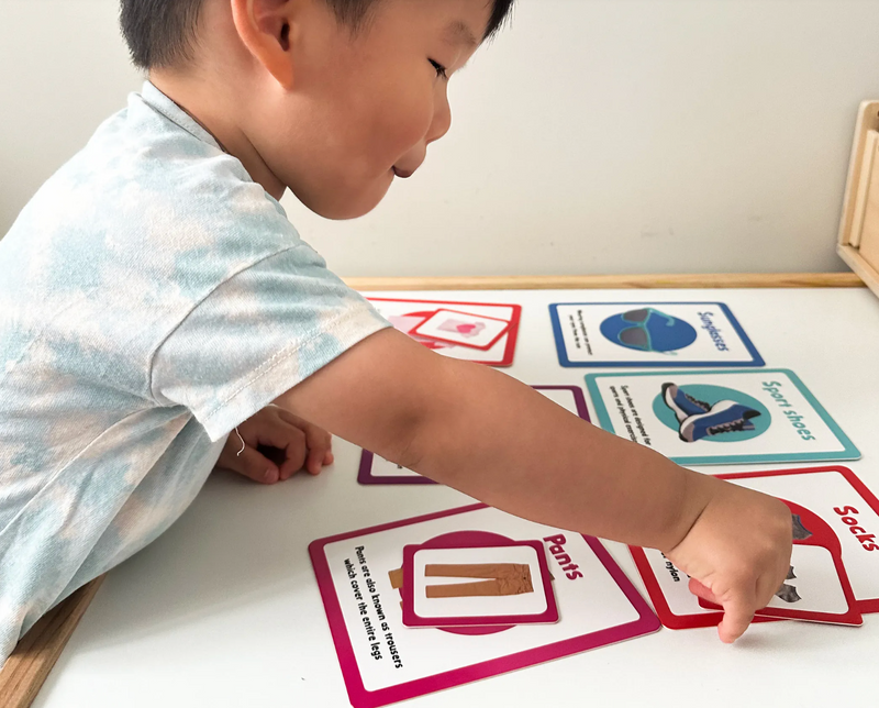 Books | Curios - English Flashcards - Clothing