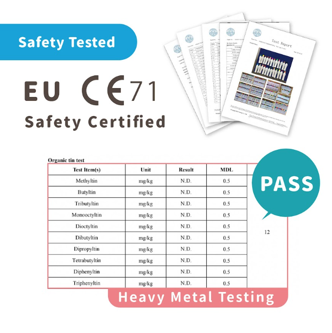 Mamayo | Dot Markers Series, Non Toxic Water-Based-Standard 6 Color Set (PREORDER)