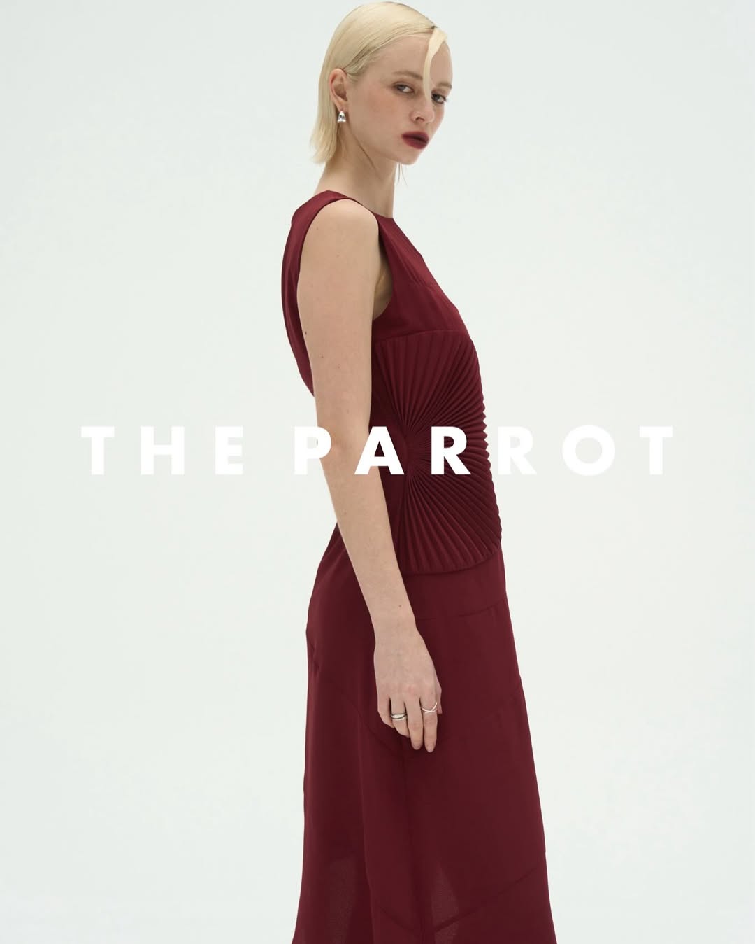 The Parrot | Renee Arc Pleat Midi
