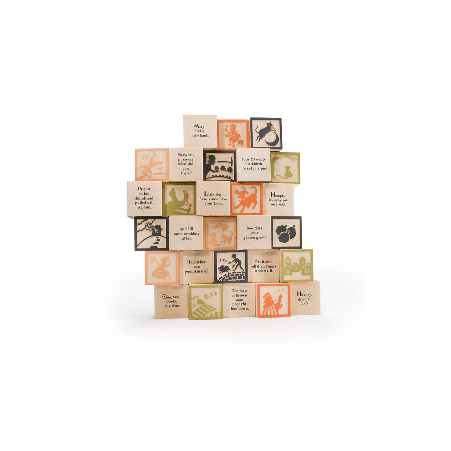 Uncle Goose Nursery Rhyme Blocks | Educational Toys | Wooden Blocks | SavvyMama