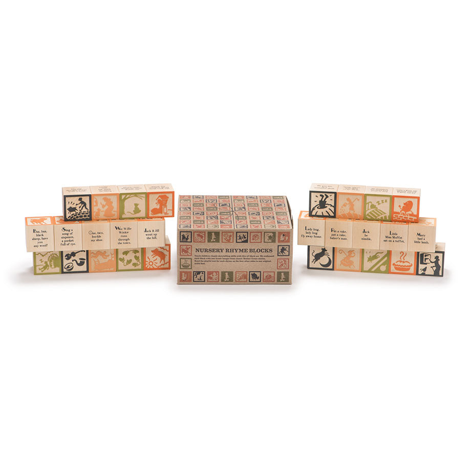 Uncle Goose Nursery Rhyme Blocks | Educational Toys | Wooden Blocks | SavvyMama