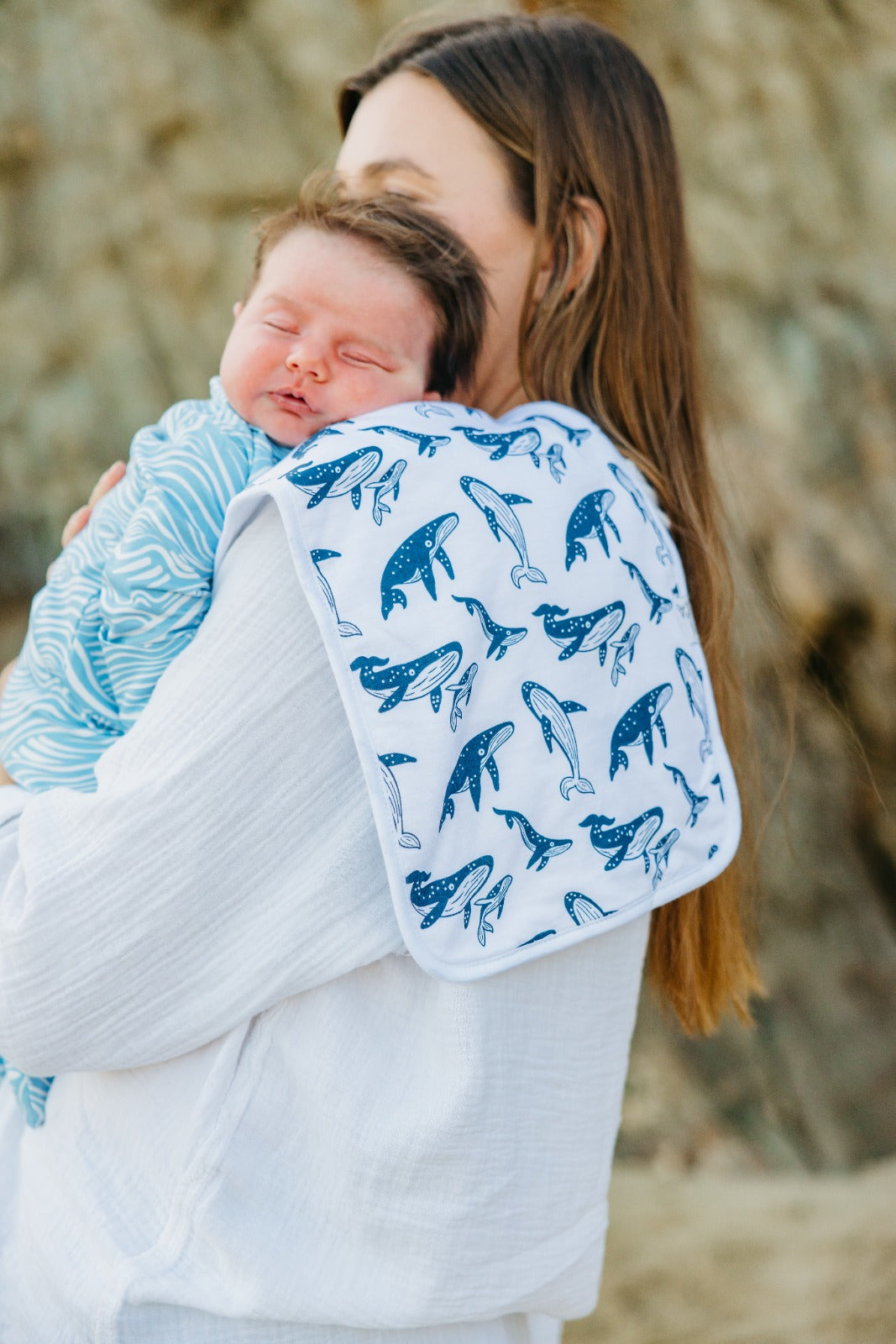 Copper Pearl | Burp Cloths - Cove