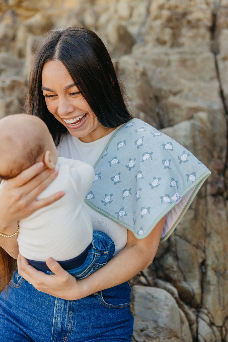 Copper Pearl | Burp Cloths - Cove