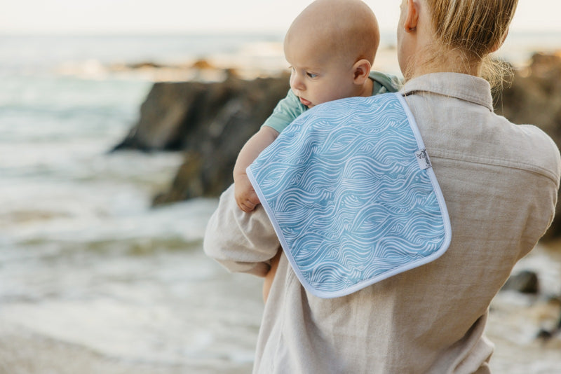 Copper Pearl | Burp Cloths - Cove