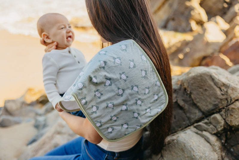 Copper Pearl | Burp Cloths - Cove