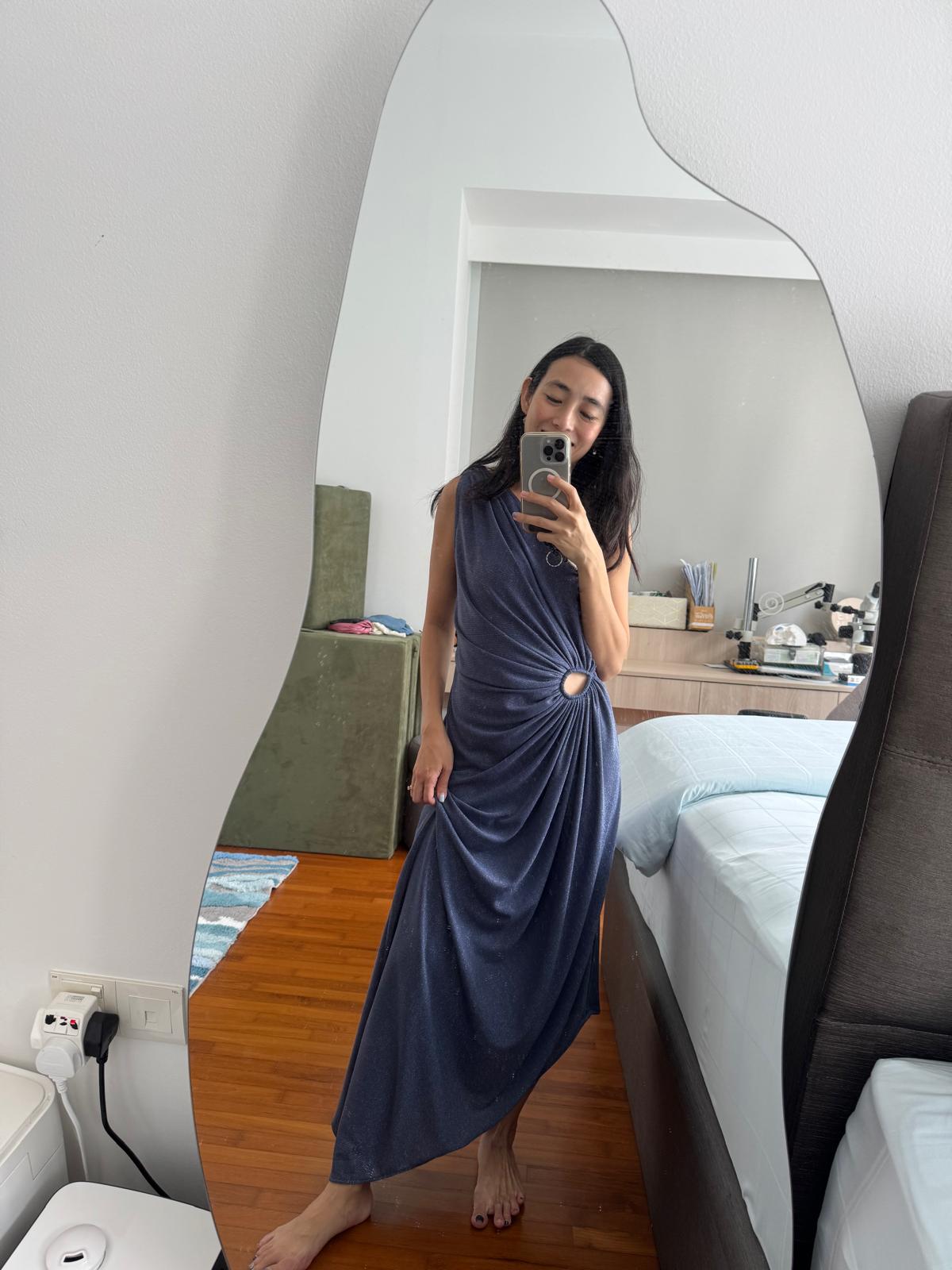 The Parrot | Sora Asymmetrical Maxi Toga