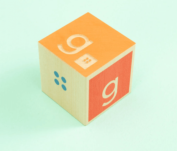 Uncle Goose Braille Alphabet Blocks | Educational Toys | Letter G |  SavvyMama