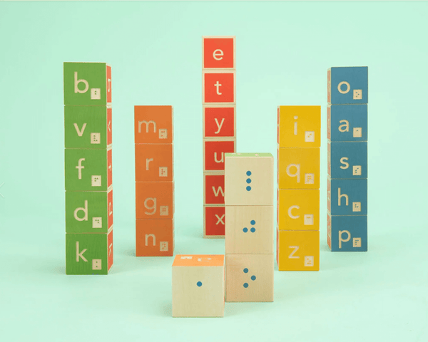 Uncle Goose Braille Alphabet Blocks | Educational Toys | Wooden Blocks |  SavvyMama