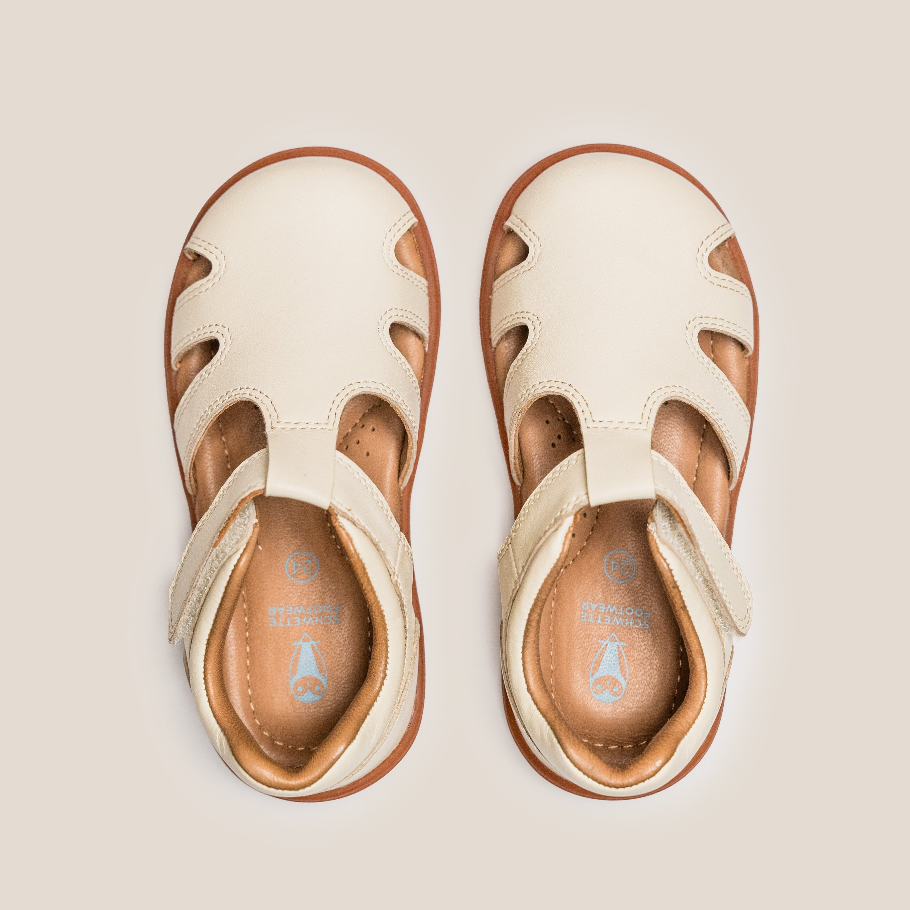 Schwette Footwear | Joyeux (Toddler) in Buttercream White