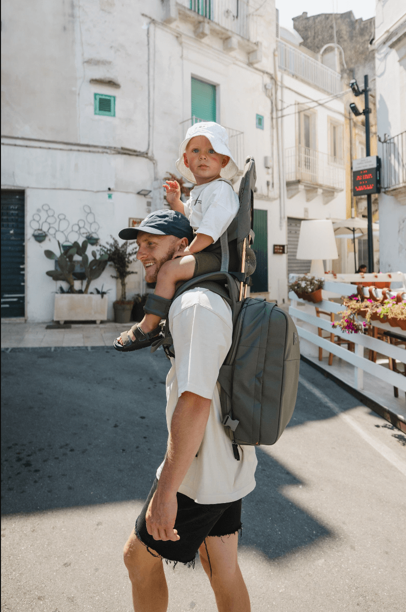 Minimeis G5 Shoulder Carrier| Baby Carrier | Olive | Savvy Mama