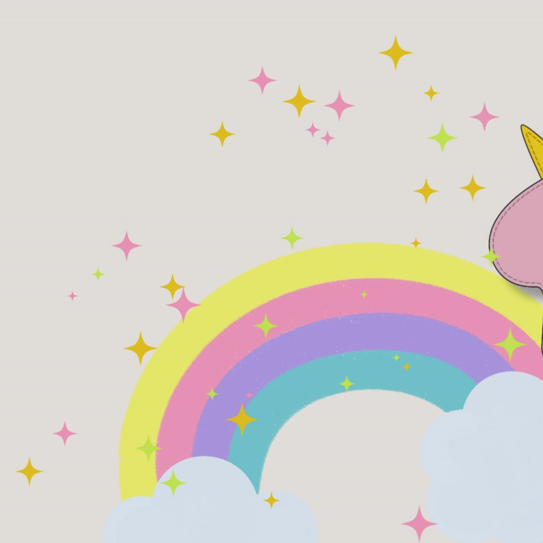 Goma Kids Bag | Una The Unicorn Backpack | Pink | School Bag | Animation | SavvyMamaSG