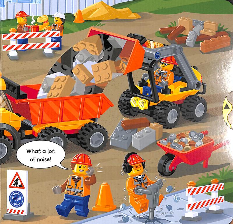 Books | LEGO Building Site: A Push, Pull and Slide Book