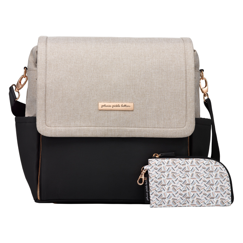 Petunia Pickle Bottom | Boxy Backpack : Sand/Black
