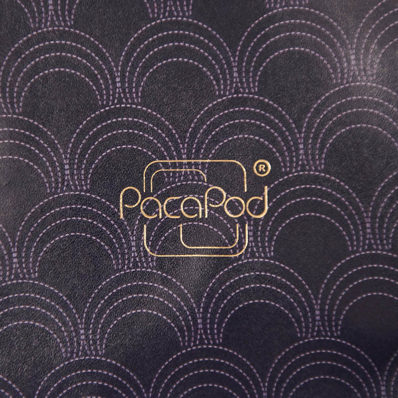 pacapod changer pod, pacapod singapore, diaper change bag, pack diapers singapore, navy deco print, navy fan japanese print
