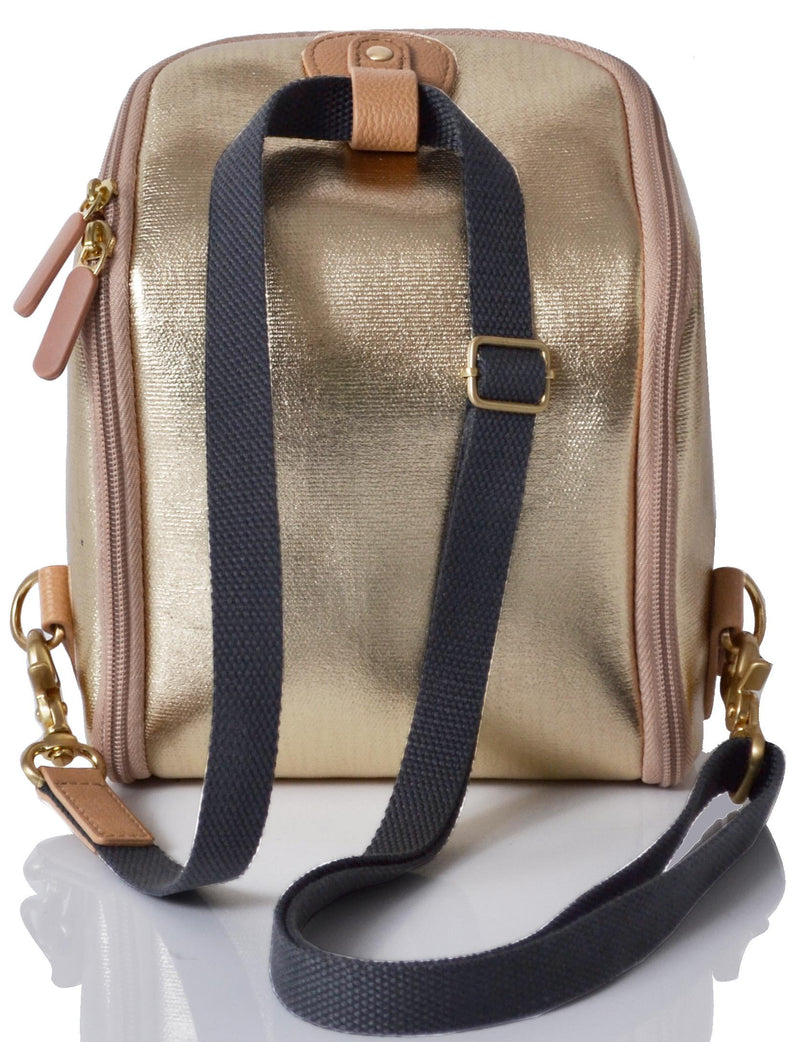 Pacapod freedom pod, mini backpack, gold bag