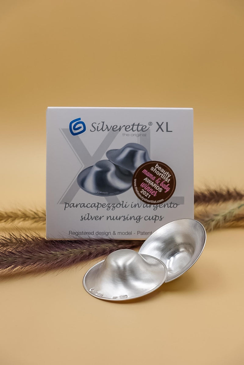 Sliverertte Silver Nursing Cups