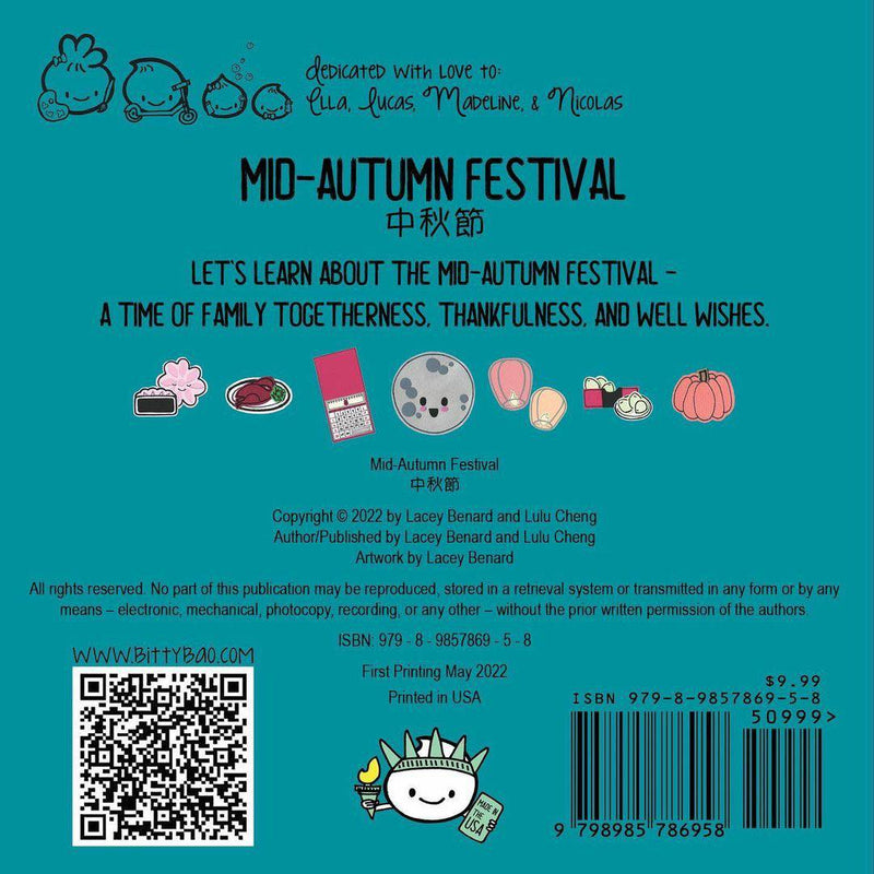 Books | Bitty Bao (Round 4 Bundle) - Mooncakes, Midautumn Festival, Moon!