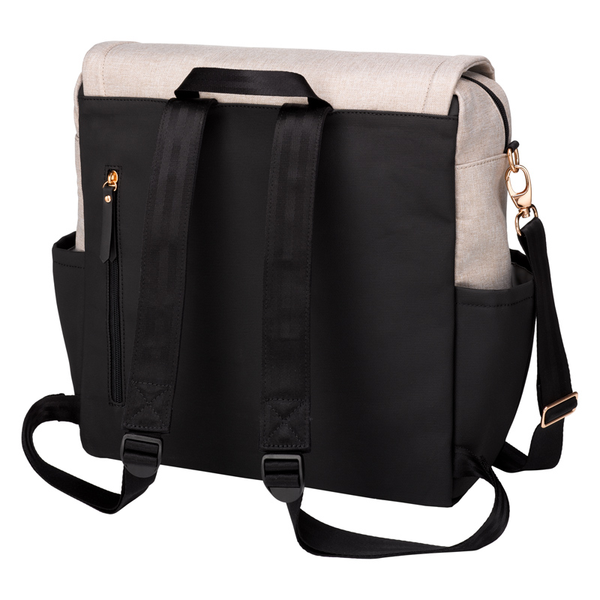 Petunia Pickle Bottom | Boxy Backpack : Sand/Black