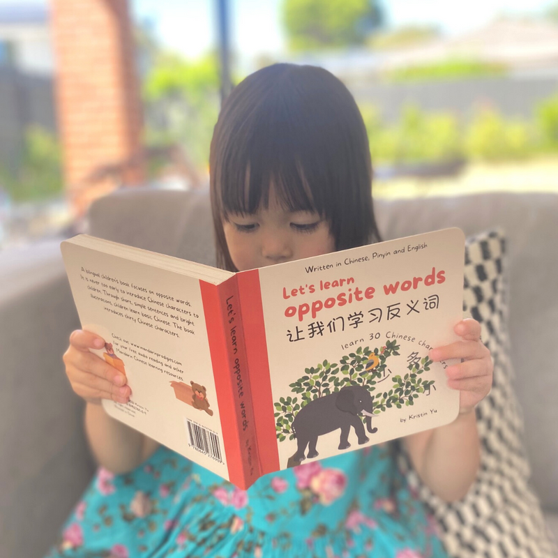 Books | Mandarin Prodigies: Let's Learn Opposite Words
