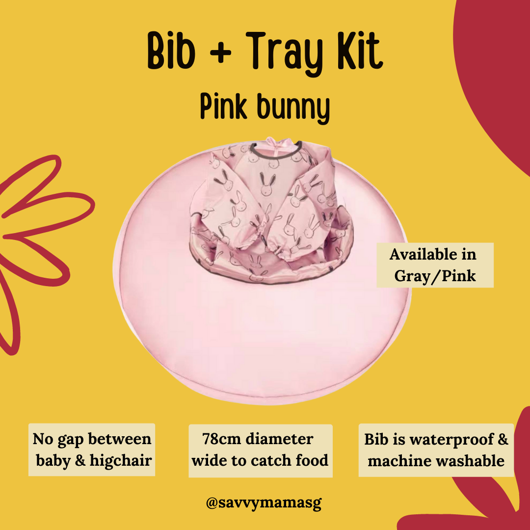 tidy tot, weaning tray kit singapore, baby led weaning, blw cleaning, baby bib, blw mess