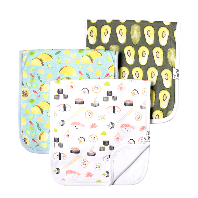 Copper Pearl | Burp Cloths - Baja