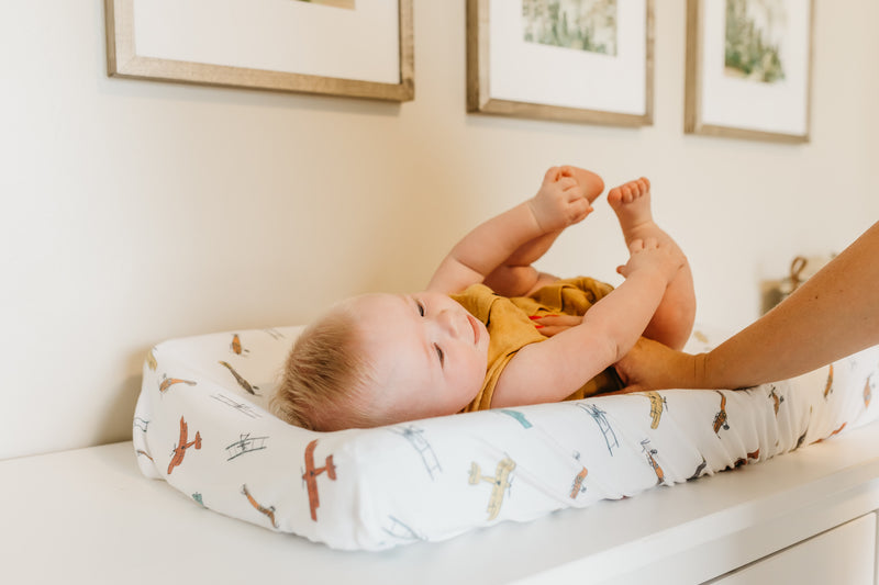 Copper Pearl | Diaper Changing Pad Cover - Ace