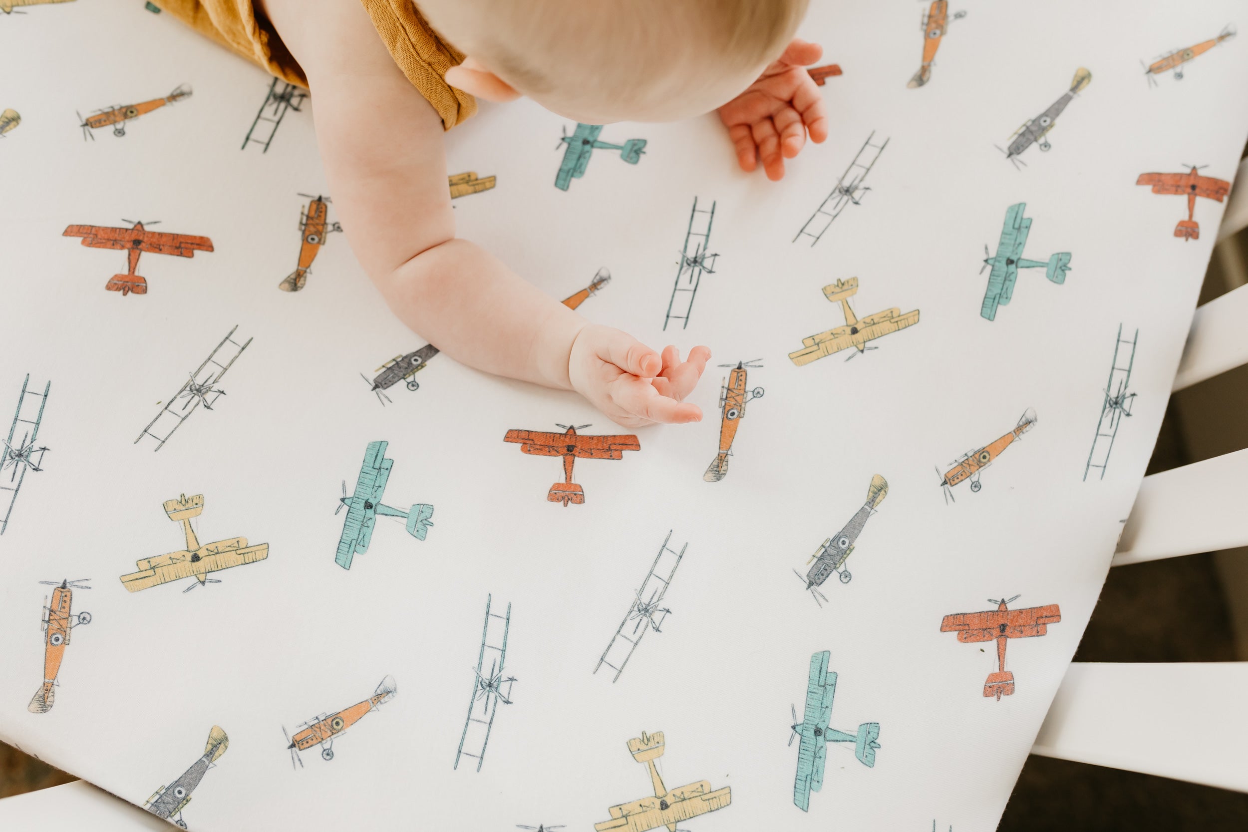 Copper Pearl | Crib Sheets - Ace