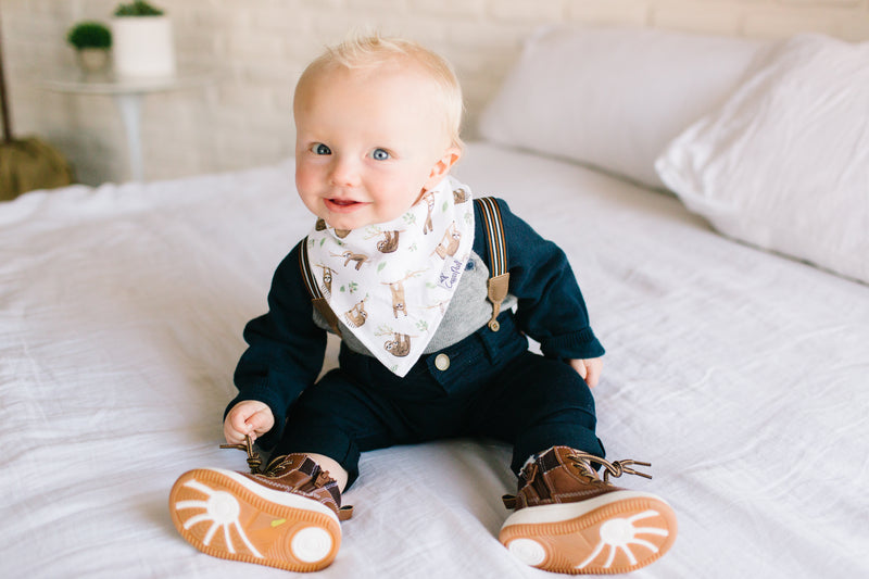 Copper Pearl | Bibs - Noah