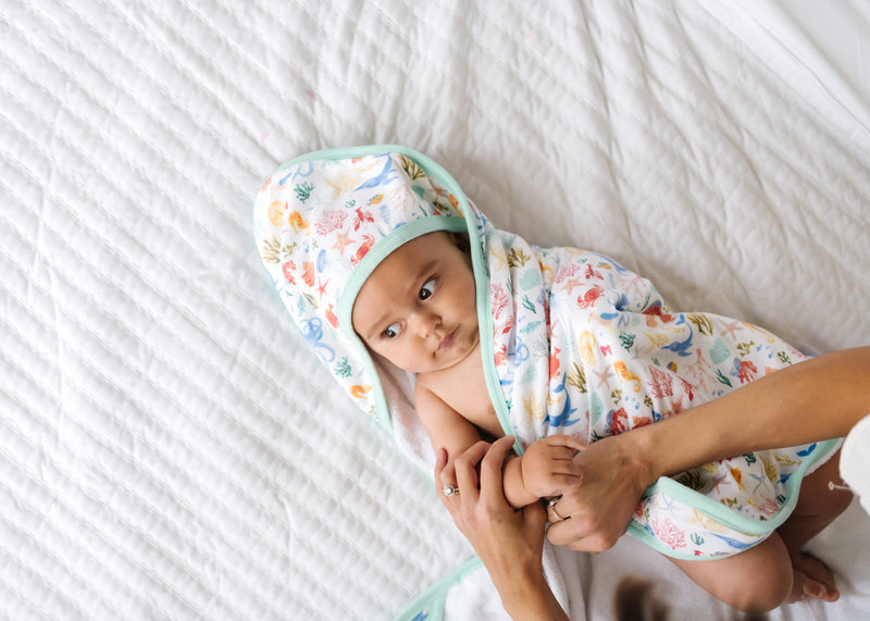 Copper Pearl | Hooded Towel - Nautical