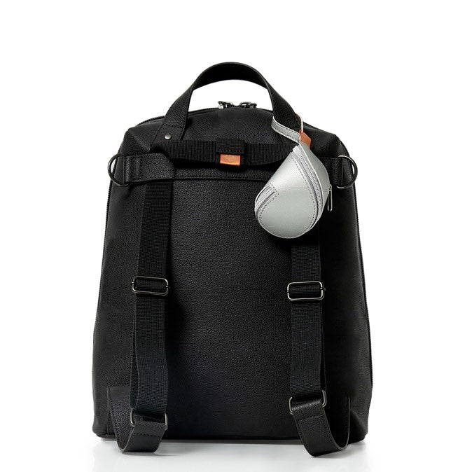 Pacapod Hartland Pack | Diaper Backpack | Back View| Black | SavvyMamaSG