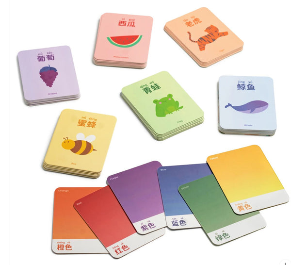 Books | Habbi: Rainbow Vocabulary Bilingual Flashcards
