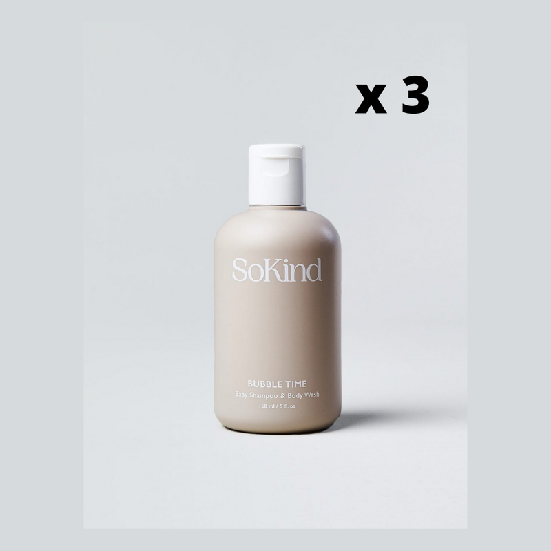 SoKind | Bubble Time Baby Shampoo & Body Wash | 2-in-1 shampoo & bodywash | SavvyMamaSG