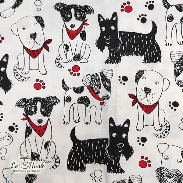 Le Husk | Scribble Dogs Baby Pillow (USA Import) (Large)
