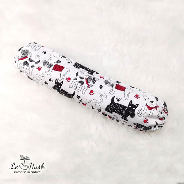Le Husk | Scribble Dogs Baby Bolster (USA Import)
